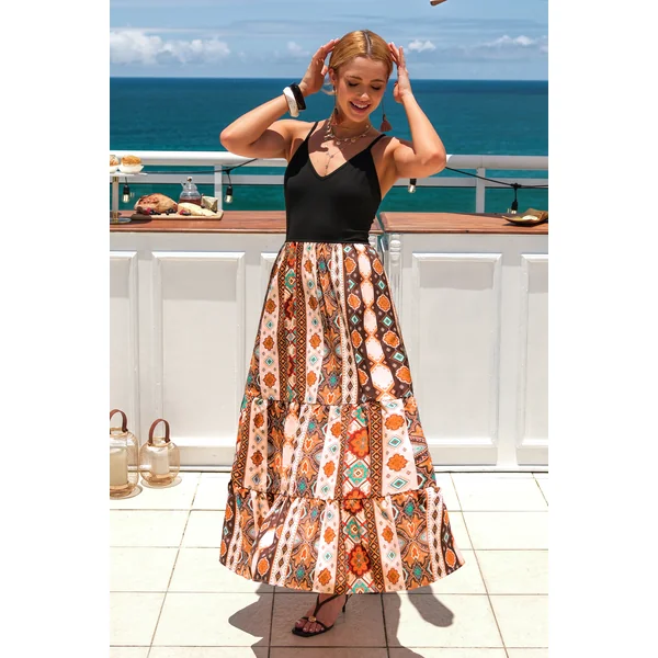 Robe longue bohème