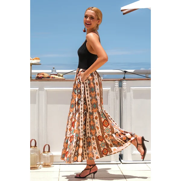 Robe longue bohème