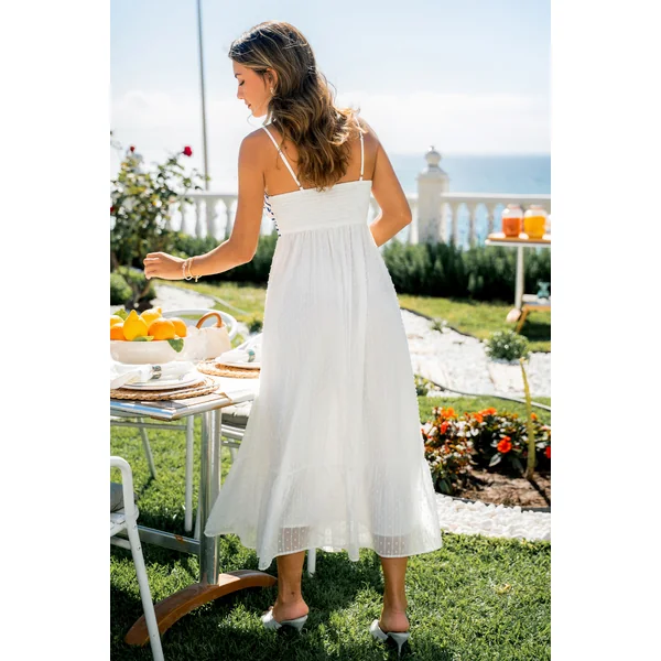 Robe longue fleurie idéale pour une soirée