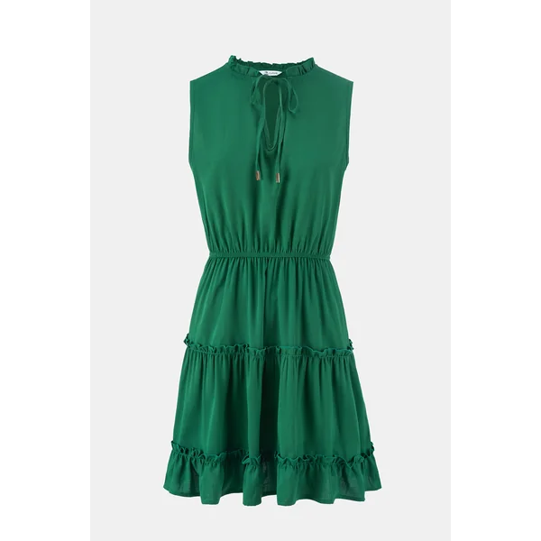 Robe verte courte