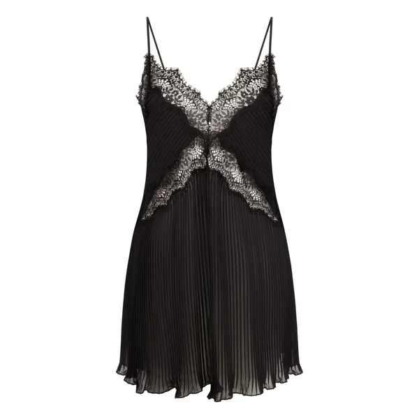 Robe à bretelles Zaphira - Noir