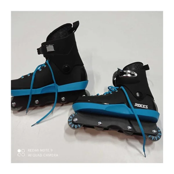 Roller en ligne Street Agressif ROCES M-12 LO Noir:Bleu 46