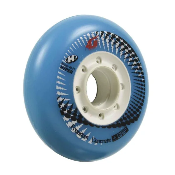 Roue de roller HYPER kit de 4 hyper concrete+g ltd 84a 80mm cyan