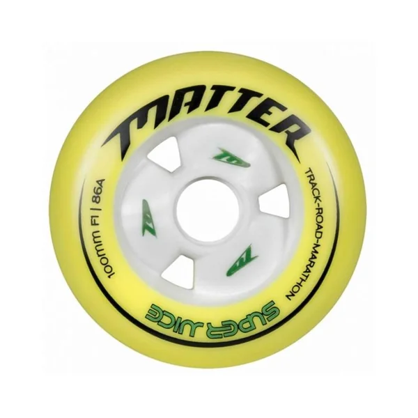 Roue roller en ligne race MATTER Super Juice 100mm F1 86a, Pcs.