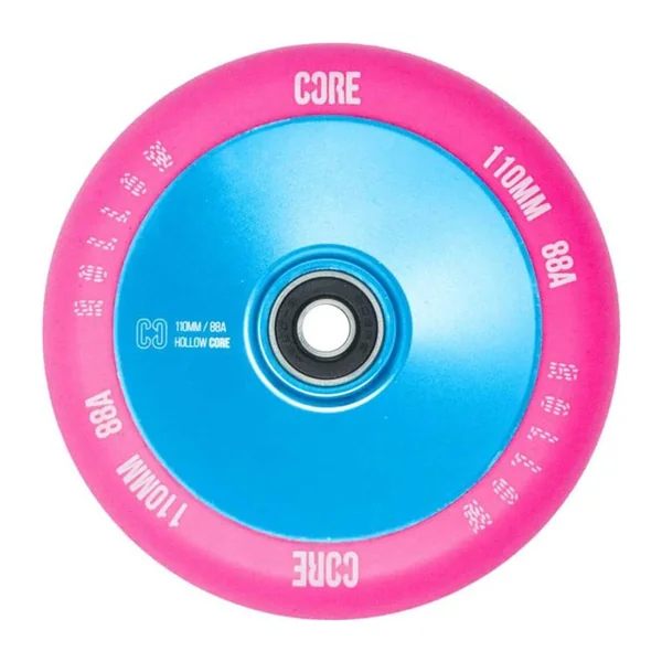 Roue Trottinette CORE Hollowcore V2 Pink/Blue 110mm