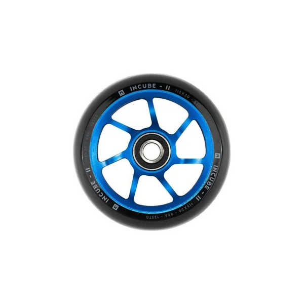 Roue trottinette ETHIC DTC Incube V2 Bleu 115mm 12STD