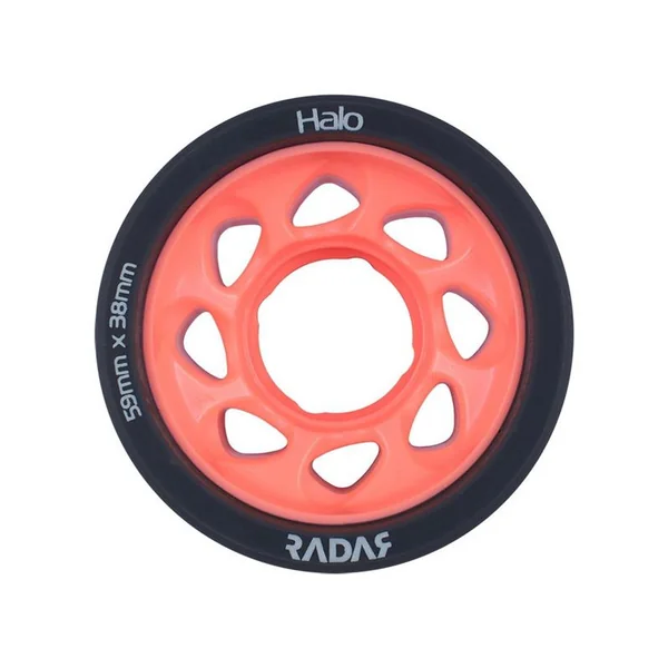 Roues Roller Derby RADAR WHEELS Halo 93A 59mmx38mm Pink