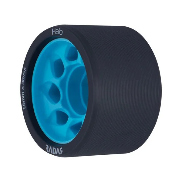 Roues Roller Derby RADAR WHEELS Halo 95A 59mmx38mm Blue