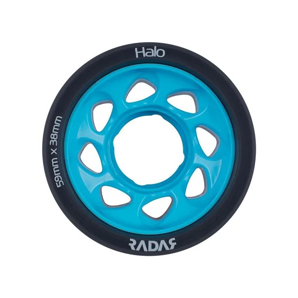 Roues Roller Derby RADAR WHEELS Halo 95A 59mmx38mm Blue