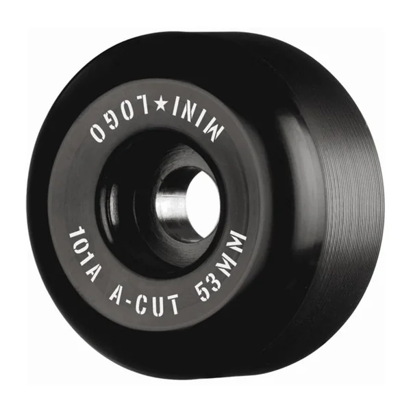 Roues skate MINI LOGO (jeu de 4) 53mm a-cut ii 101a black