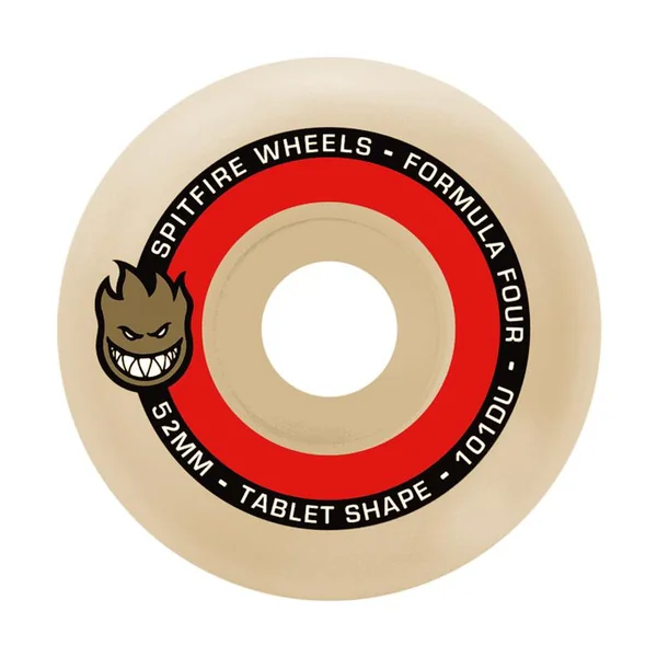 Roues skate SPITFIRE (jeu de 4) 52mm f4 101d tablet natural