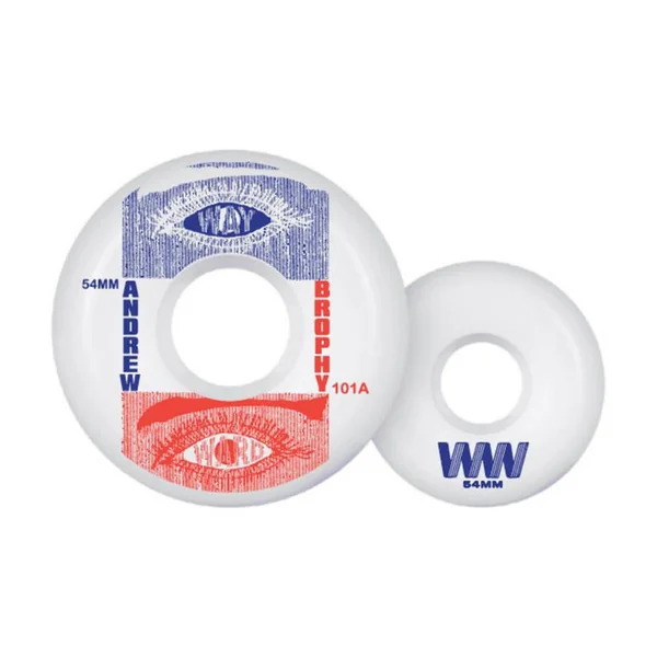 Roues skate WAYWARD (x4) Andrew Brophy 21Q1 Cc Blanc 101A 54mm