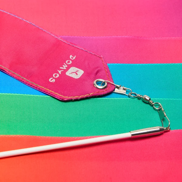 Ruban de Gymnastique Rythmique (GR) de 6 mètres Multicolore