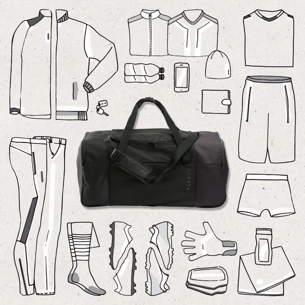 Sac sport 75l - essential bleu