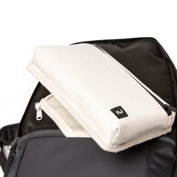 Sac à dos avec poche réversible 25L, noir