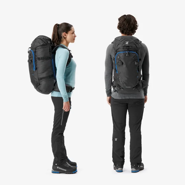 Sac à dos d'alpinisme 40 litres - alpinism 40 evo noir