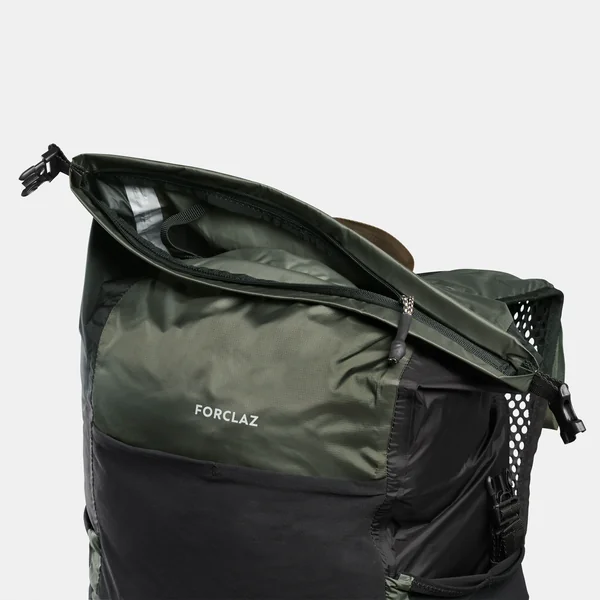 Sac à dos de poche pliable et imperméable 25L, Travel vert