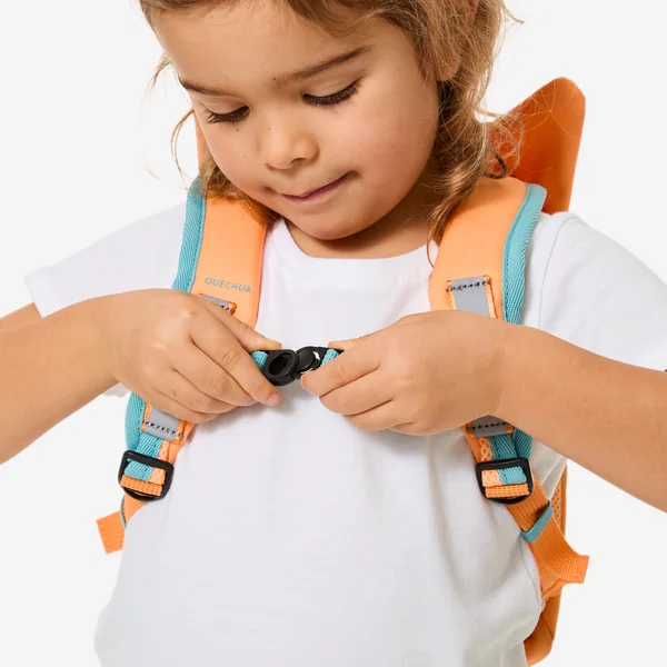 Sac à dos de randonnée 7L 2-5 ans enfant, NH100 Renard orange