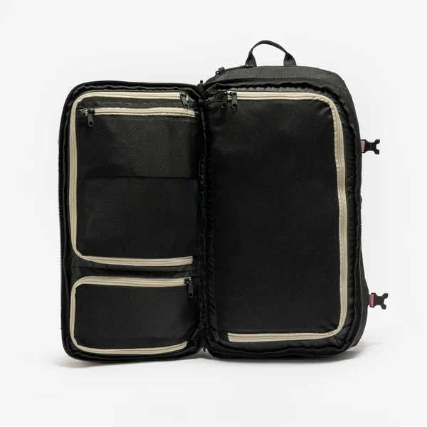 Sac à dos de voyage ouverture valise 30L, Travel 500 Organizer gris