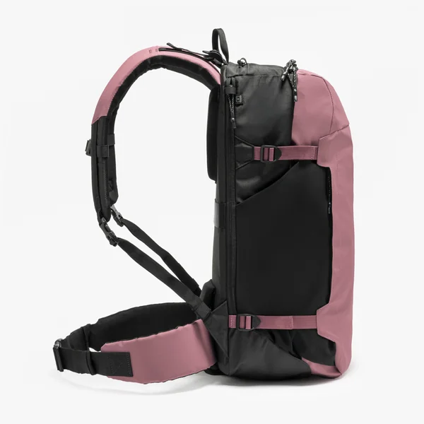 Sac à dos de voyage ouverture valise 30L, Travel 500 Organizer gris