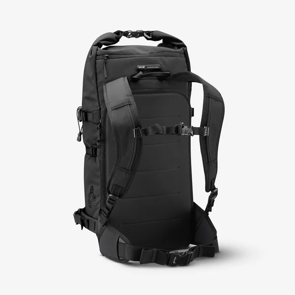 Sac à dos ski/ snowboard freeride Roll top, Robust Freeride 30L noir