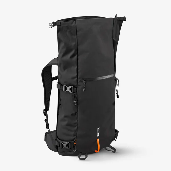 Sac à dos ski/ snowboard freeride Roll top, Robust Freeride 30L noir
