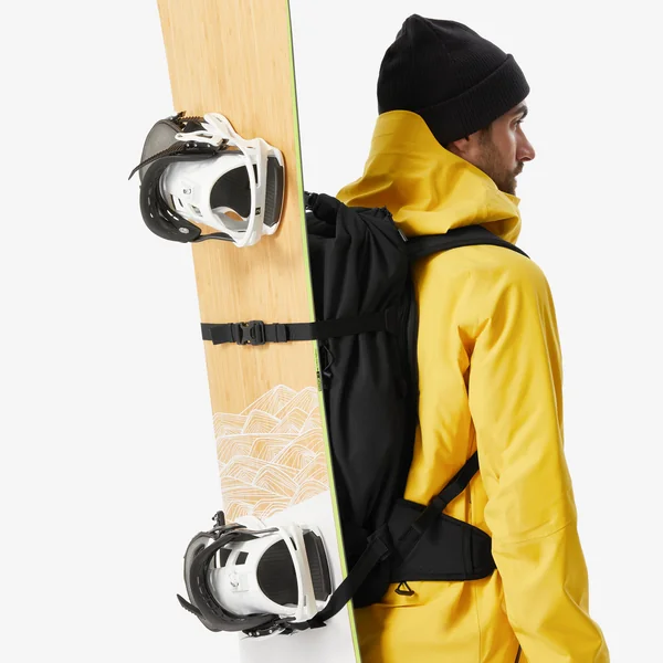 Sac à dos ski/ snowboard freeride Roll top, Robust Freeride 30L noir