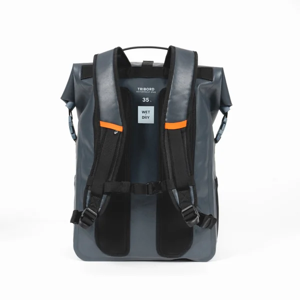 Sac à dos étanche IPX6, 2 parties ( affaires sèches, affaires humides ) 35l.