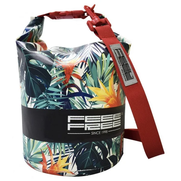 Sac étanche Dry Tube Tropical Botanic Green/Red