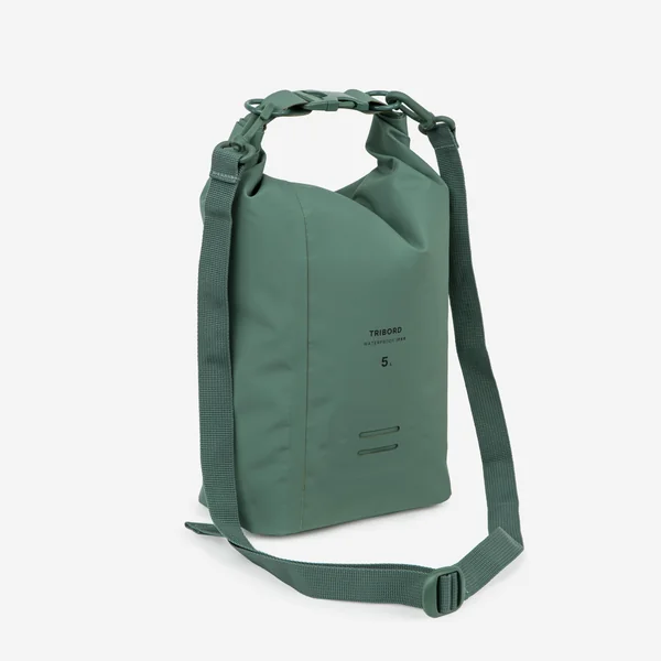 Sac étanche (IPX6) avec fenêtre de visibilité - 5L Vert