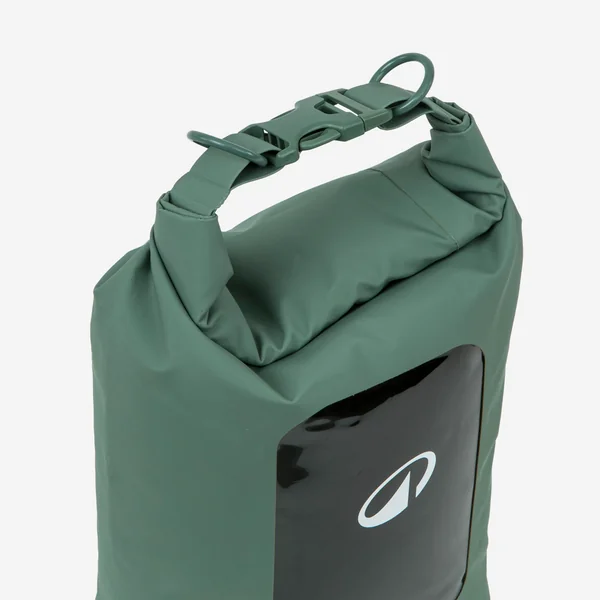 Sac étanche (IPX6) avec fenêtre de visibilité - 5L Vert
