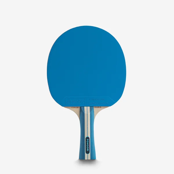 SET 2 RAQUETTES TTR 130 SPIN 4* ITTF ÉCOLE/CLUB VIOLET/BLEU + BALLES