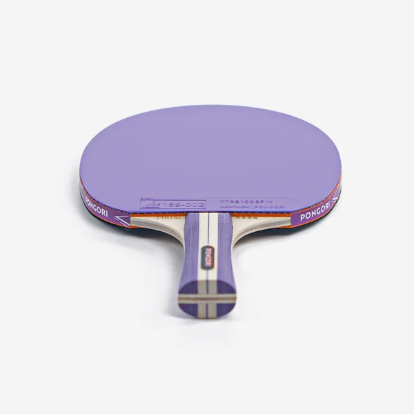 SET 2 RAQUETTES TTR 130 SPIN 4* ITTF ÉCOLE/CLUB VIOLET/BLEU + BALLES