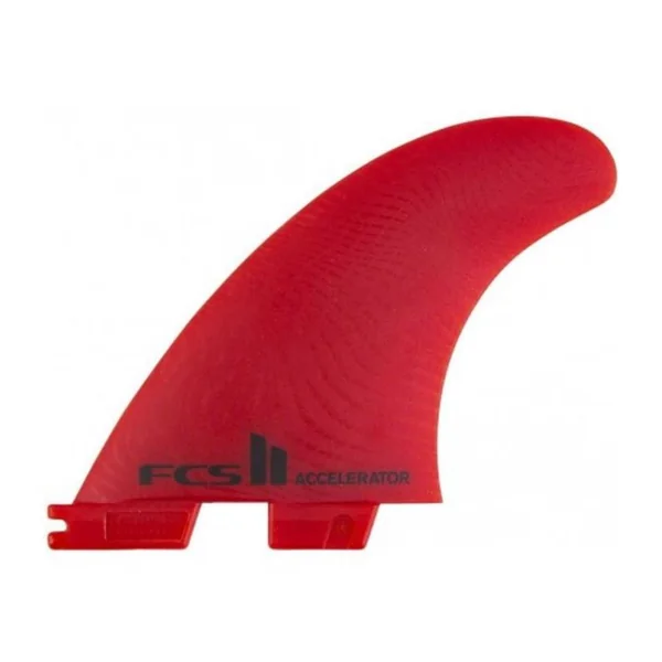 Set d´Ailerons Surf Thruster Accelerator Neo Glass Medium FCS II Red