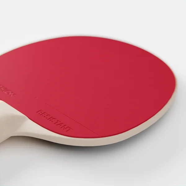 Set de 2 raquettes résistantes + 3 balles de ping pong - set PPR100