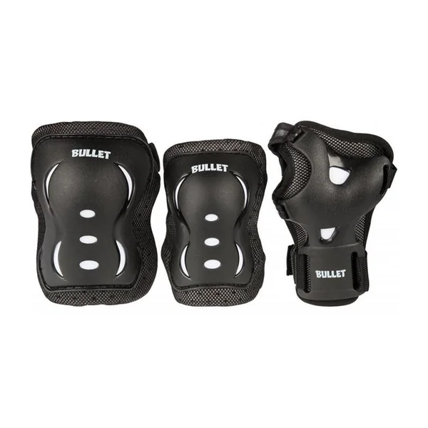 Set de Proprotection complet JUNIOR BULLET Noir/Blanc S