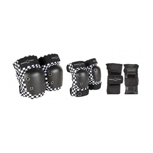 Set de protection PRO-TEC Street Gear Junior 3 Pack Checker