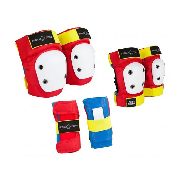 Set de protection PRO-TEC Street Gear Junior 3 Pack Retro