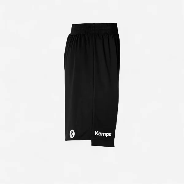 Short basket Kempa Enfant - Noir/Blanc