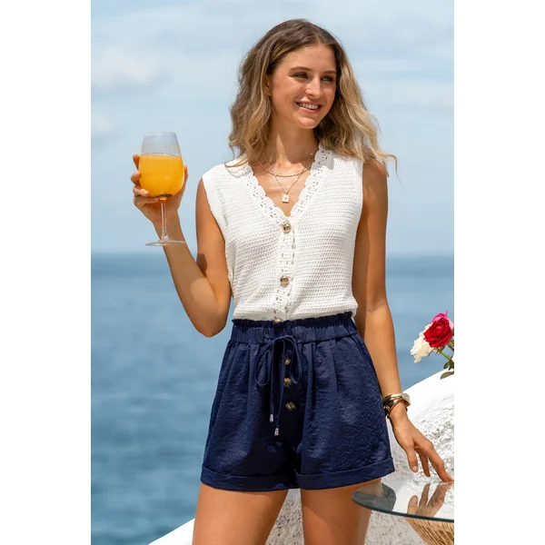 Short bleu marine