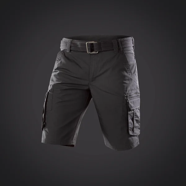 Short cargo de trek voyage - travel 500 gris homme