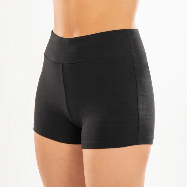 Short danse modern jazz taille haute Fille - noir