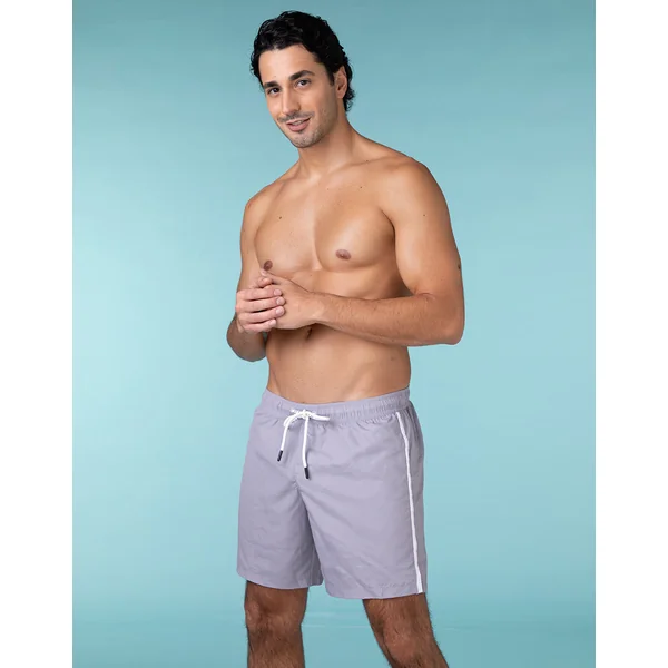 Short de bain bleu egyptien pour homme