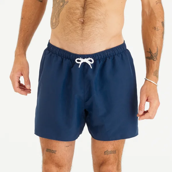 Short de bain surf 100 Homme - Hendaia MW Bleu marine