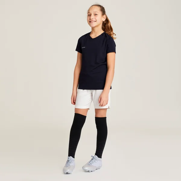 SHORT DE FOOT VIRALTO+ FILLE BLANC