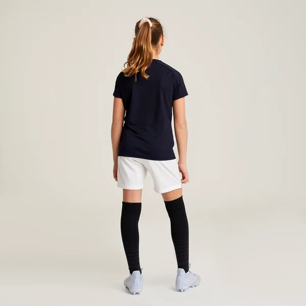 SHORT DE FOOT VIRALTO+ FILLE BLANC