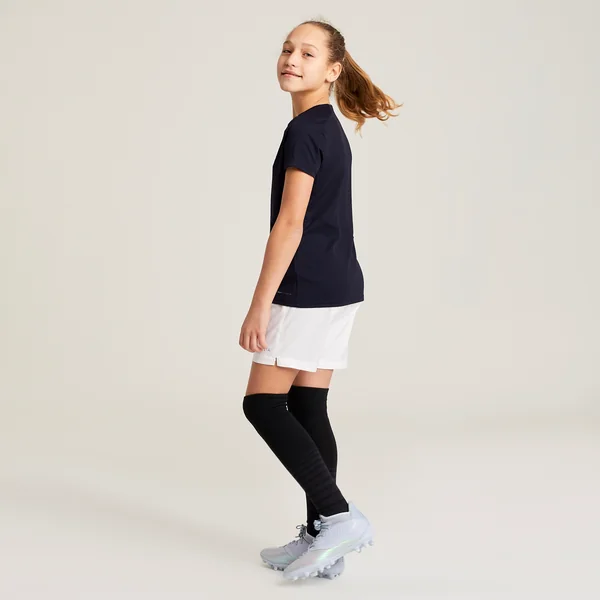 SHORT DE FOOT VIRALTO+ FILLE BLANC