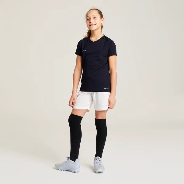 SHORT DE FOOT VIRALTO+ FILLE BLANC