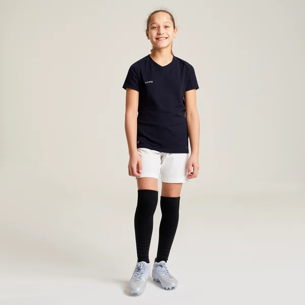 SHORT DE FOOT VIRALTO+ FILLE BLANC