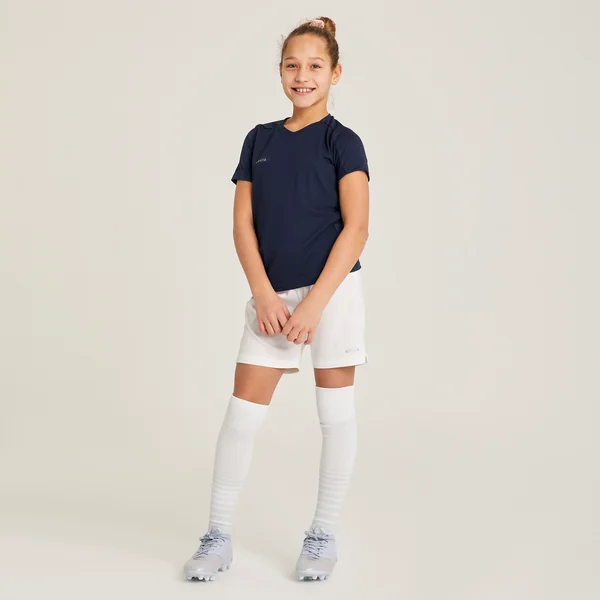SHORT DE FOOT VIRALTO+ FILLE BLANC